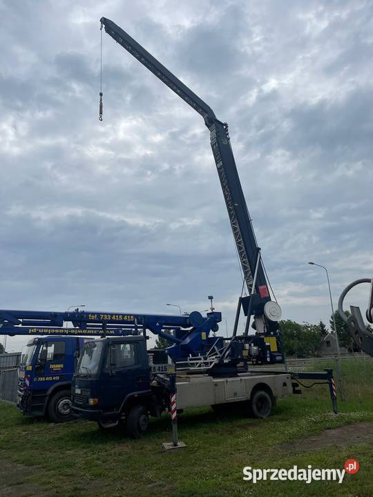 Żuraw Ciesielski dźwig dekarski Klaas K 2834