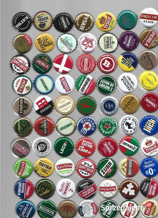 Polskie kapsle używane z piwa 1 KS Puławy sprzedam