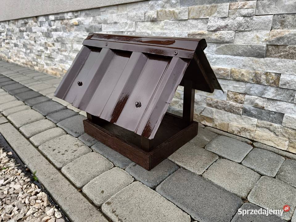 KARMNIK domek ptaków Blaszany daszek podkarpackie Brzostek sprzedam