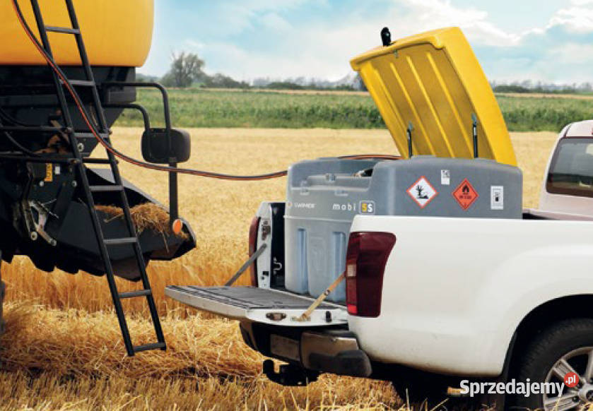 Zbiornik mobilny na ON 200L z pompą 12V Wrocław sprzedam