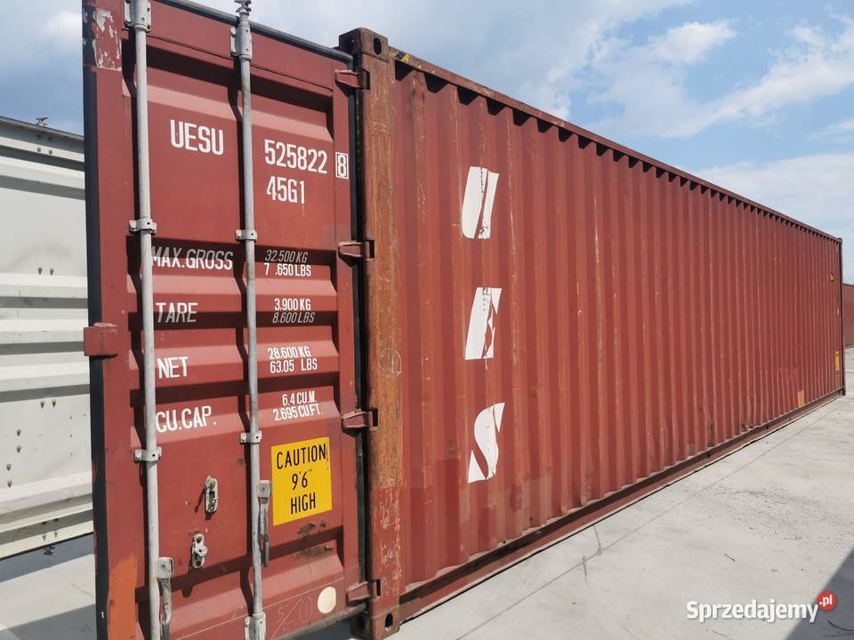 Kontener morski magazynowy 40HC 12 metrowy Tarnowskie Góry sprzedam