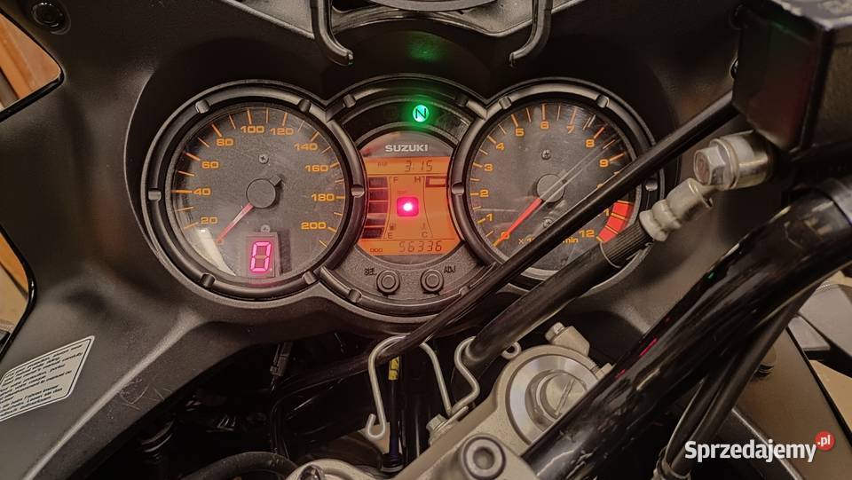 Suzuki Vstrom 650 2009 A2 czarny Nysa