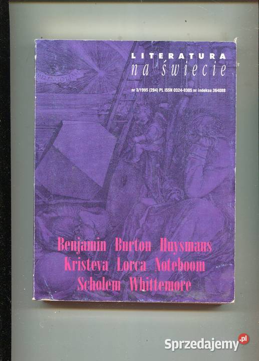 Literatura na świecie 31995 284 Szczecin sprzedam