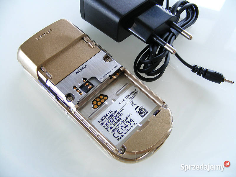 Telefon Nokia 8800 Sirocco Gold 18k ochrona Aleksandrów Łódzki