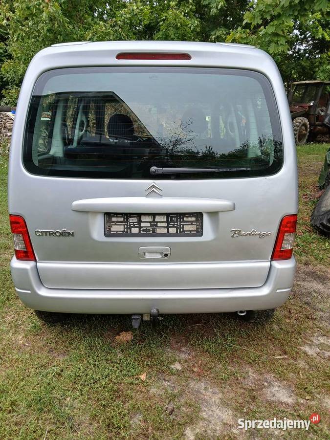 Klapa bagażnika citroen berlingo 1 lubelskie Wola Uhruska