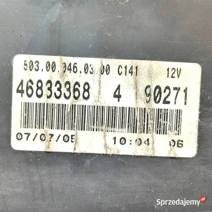 LICZNIK ZEGARY 46833368 Fiat Punto II 12 8V 16V osobowe