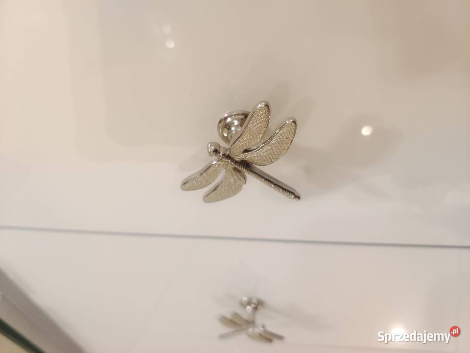 Zestaw komoda Glamour 2 szafki nocne MDF małopolskie Nowy Sącz