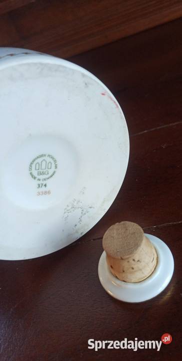 Porcelanowa karafka BG Copenhagen Porcelain Gdańsk