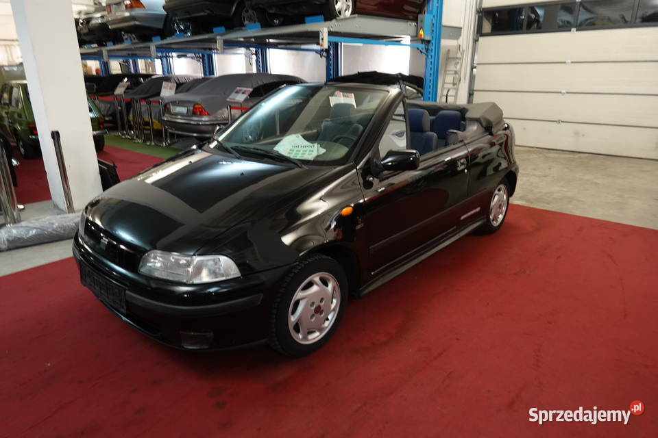 Fiat Punto Cabrio 12 86 Czarny Bez korozji z Zgierz
