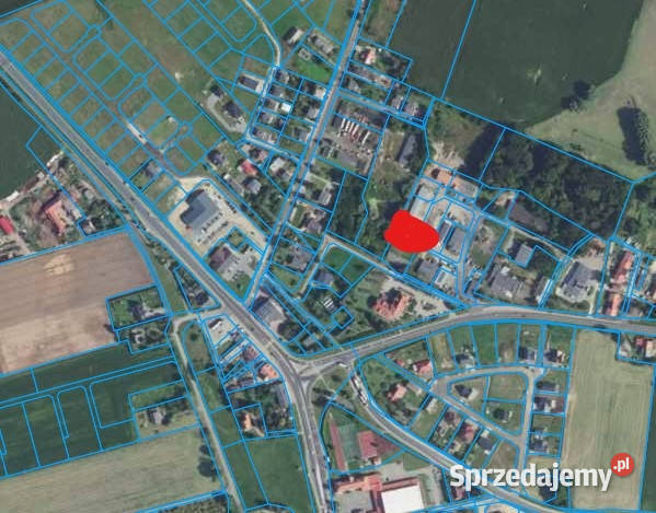 działka przemusł z mediami utwardzona
