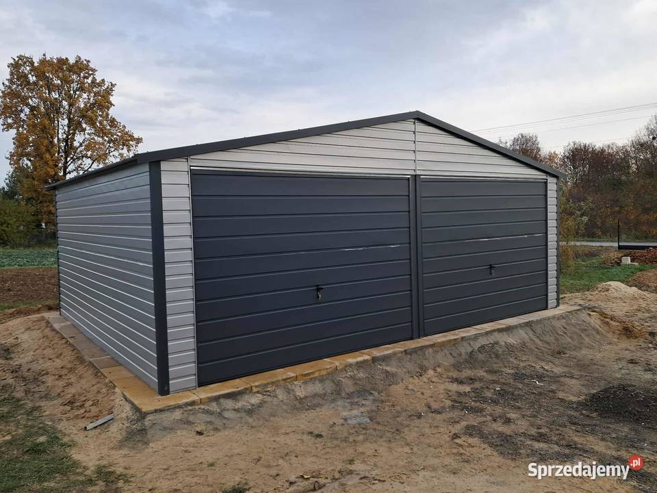 Garaż blaszany 65x5 Wzmocniony PROFILAMI Sprzedaż Sandomierz