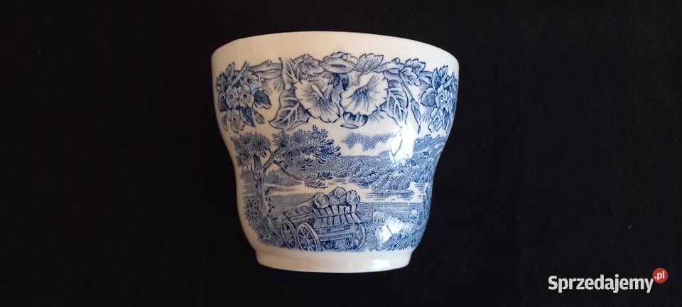 Mlecznik i cukiernica angielska Ironstone Porcelana i szkło