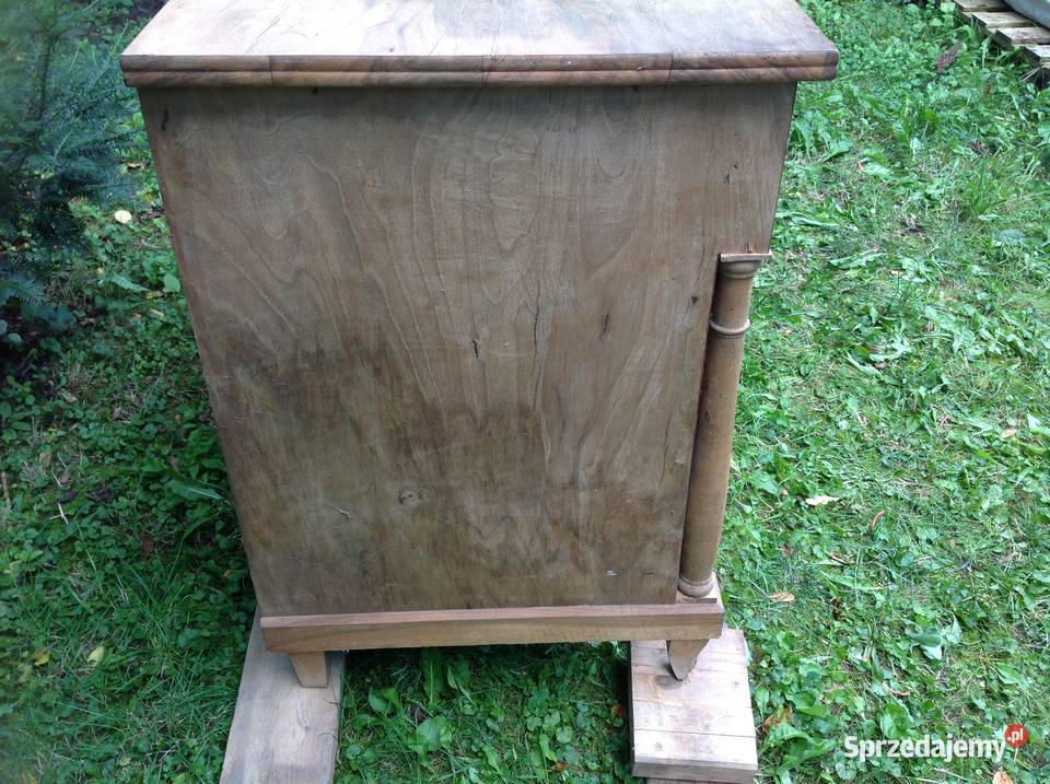 Drewniana Komoda z Szufladami Orzech Antyk Nowa Sól sprzedam