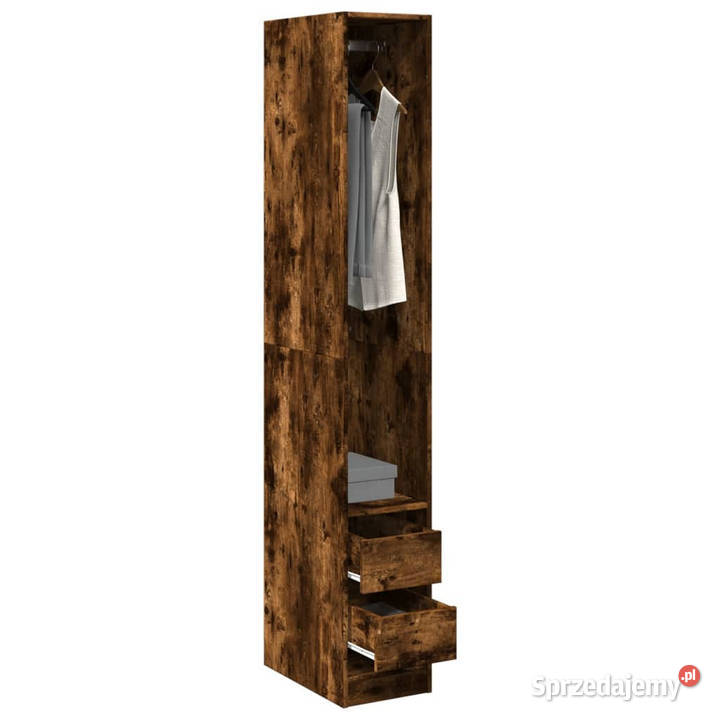 Szafa przydymiony dąb 30x50x200 materiał