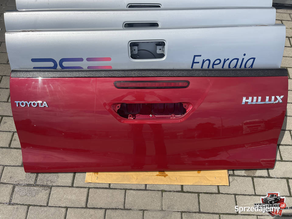Klapa Toyota Hilux klapa paki klapa tył Toyota terenowe Pasłęk sprzedam
