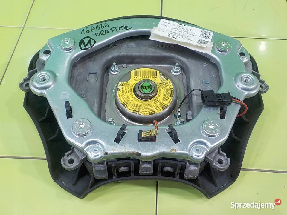 VW CRAFTER I LIFT 20 TDI 13r VAN AIRBAG poduszka mazowieckie Suków sprzedam