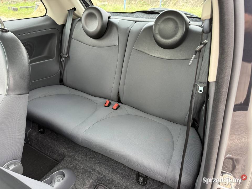 Fiat 500 12 BENZYNA Automat Xenon Panorama aluminiowe felgi Konin