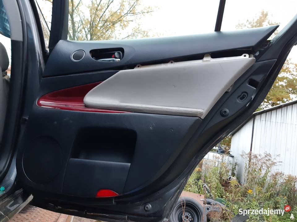 Lexus GS300 III Tapicerka drzwi przod tyl Tapicerki samochodowe Mińsk Mazowiecki sprzedam