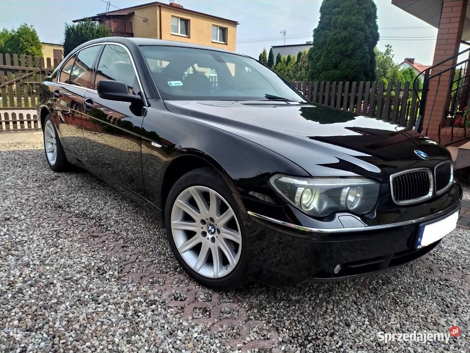 BMW 730D Czarna Limuzyna Komforty Wentylowane Toruń