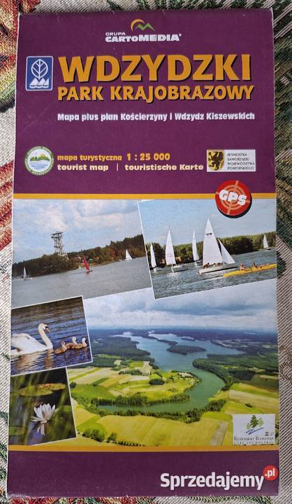 Wdzydzki Park Krajobrazowy125 000 ISBN 9788388201868 Mapy i przewodniki