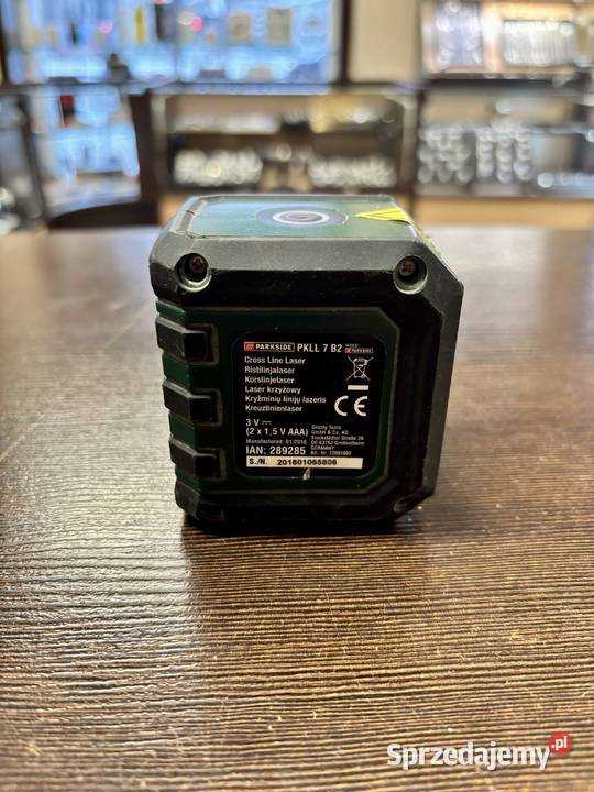 Laser krzyżowy Parkside PKLL 7 B2 5 m