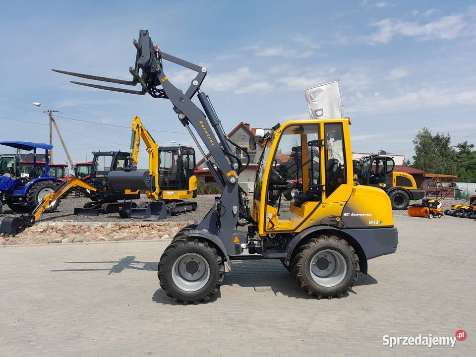 Ładowarka Przegubowa EUROTRAC W12F fabrycznie Słupca