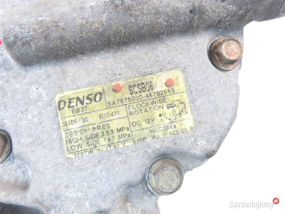KOMPRESOR KLIMATYZACJI FIAT PUNTO II 12 SCSB06