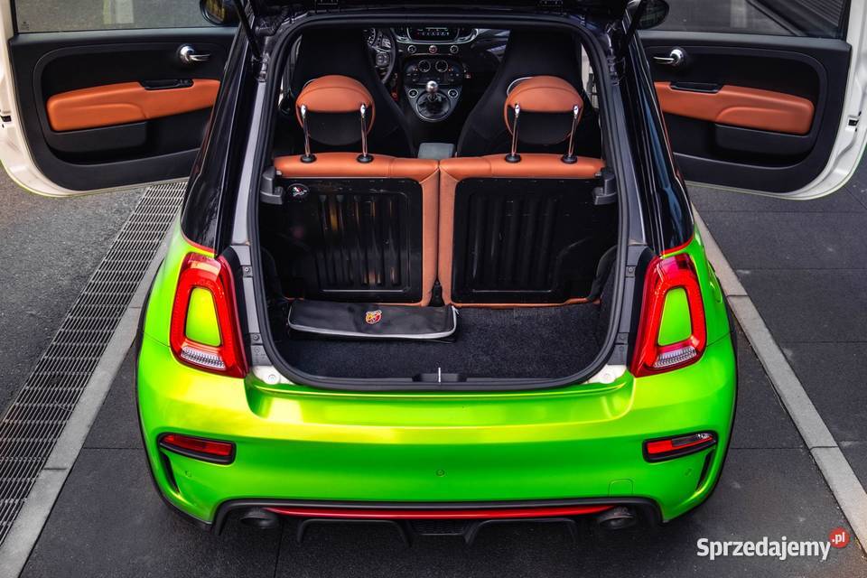 Abarth 595 Turismo 165 salon Polska bezwypadkowy kupiony w polskim salonie