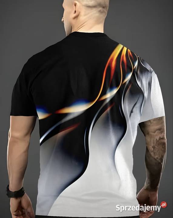 Stylowa i wyrazista koszulka męska z unikalnym kolorowy Gorzów Wielkopolski sprzedam