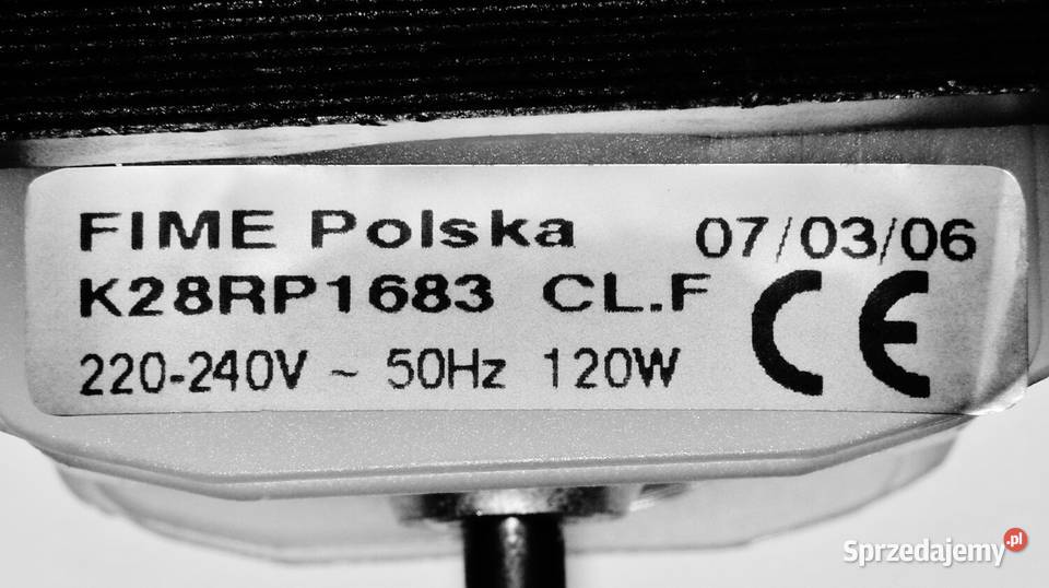 Turbina z silnikiem 3biegowym K28RP1683 120 W Bydgoszcz
