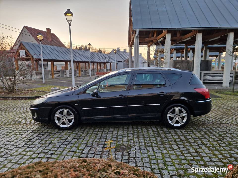Peugeot 407 SW 30 V6 211 LPG Skóra Automat garażowany 407 Ryglice