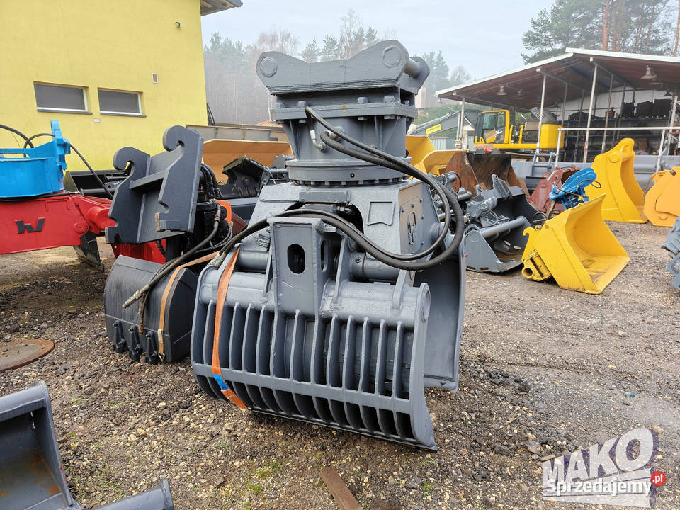 Chwytak sortujący wyburzeniowy JCB 1600 Ostrowiec Świętokrzyski sprzedam