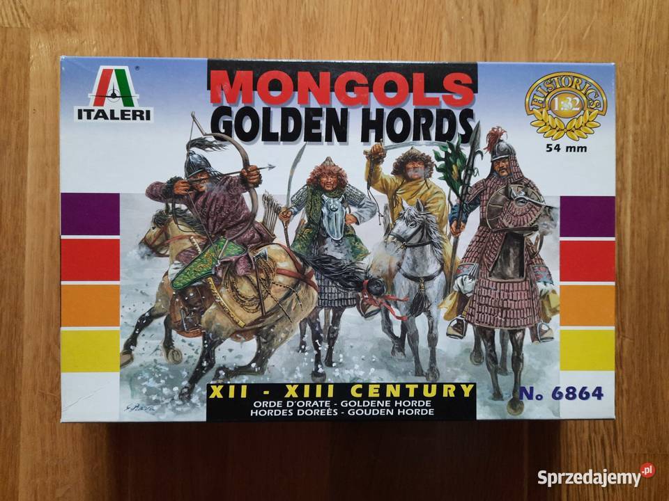 Model do sklejania Italeri Mongols Golden Hords Bochnia