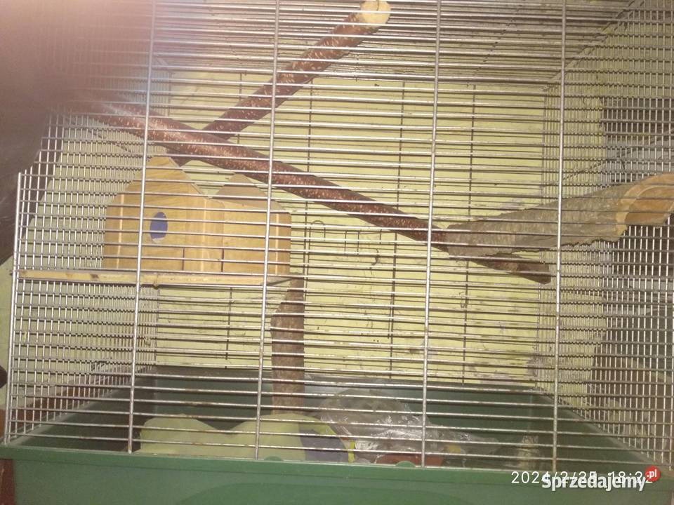 Klatka duża wysokość 48 długość 78 domek Tychy