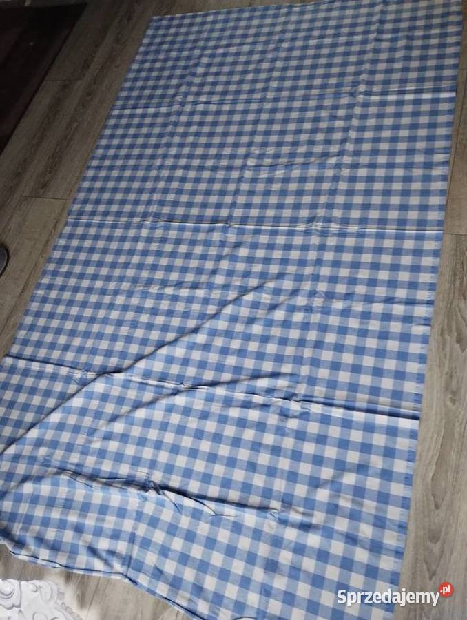 obrus z dwoma bieżnikami na ławę Poznań