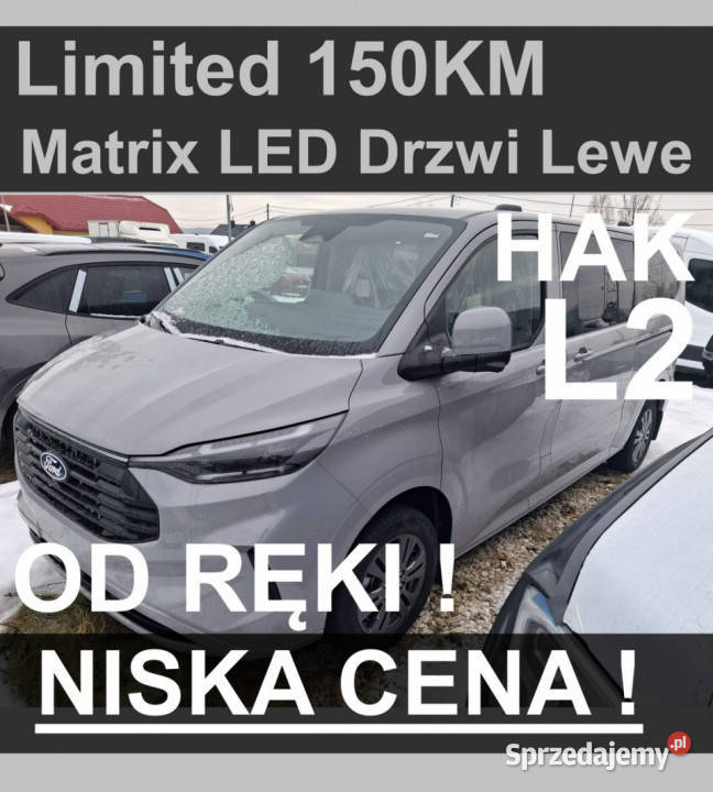 Ford Transit Custom Limited 150 Drzwi Lewe sprzedam