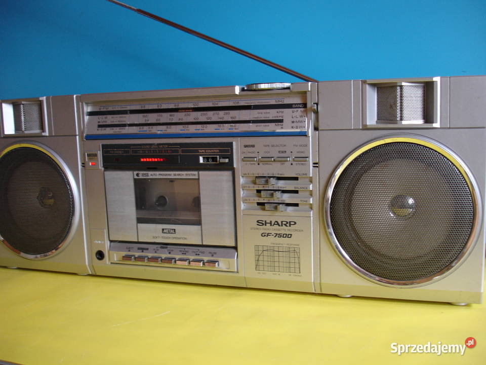 Radiomagnetofon SHARP GF7500 Zielona Góra