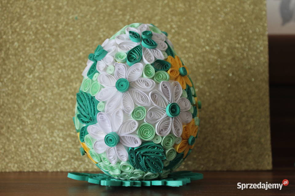 Jajka wilekanocne quilling sprzedam