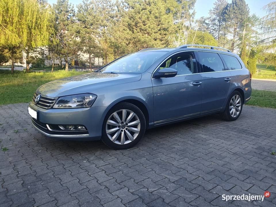 VW Passat B7 20 TDI 177 2013 Alkantara szary Passat śląskie