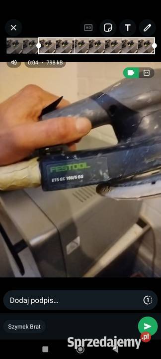 Szlifierki mimośrodowe festool trzy sztuki Kalisz