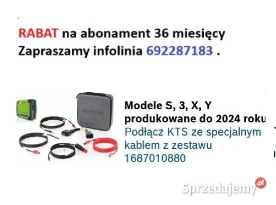 Kts 540 tester usterek Bosch z przewodem obd Bielsko-Biała