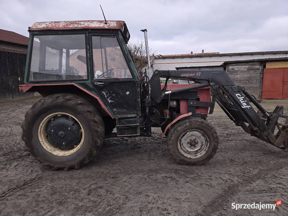 Zetor 6011 z turem likwidacja gos Zaczep dolny Zetor Leźnica Wielka