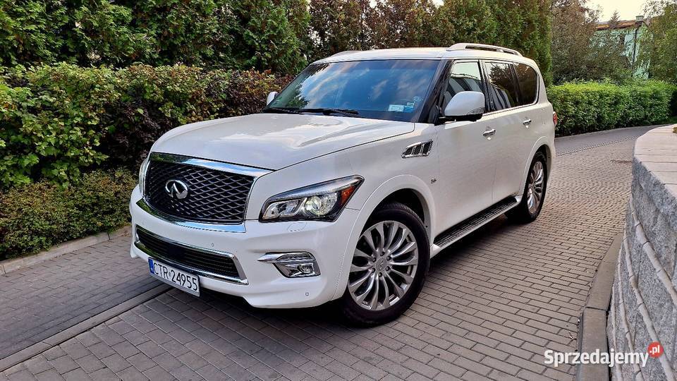 SUV INFINITI QX80 4X4 2015 56 V8 405 LPG NISSAN Samochody osobowe podkarpackie