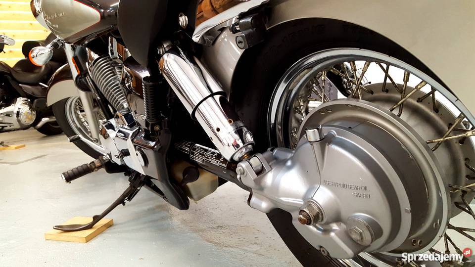 Honda Shadow VT 750 Aero piekny perłowy lakier czarny Jastrzębie-Zdrój sprzedam