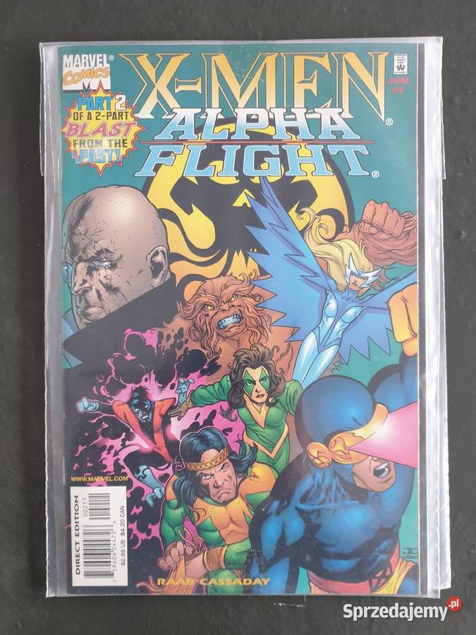 XMen Alpha Flight Blast from the Past 2 komiksy pomorskie Gdynia