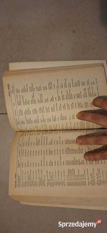 Pierwsze wydanie Wykaz nazw miejscowości w wielkopolskie Łęczyca sprzedam