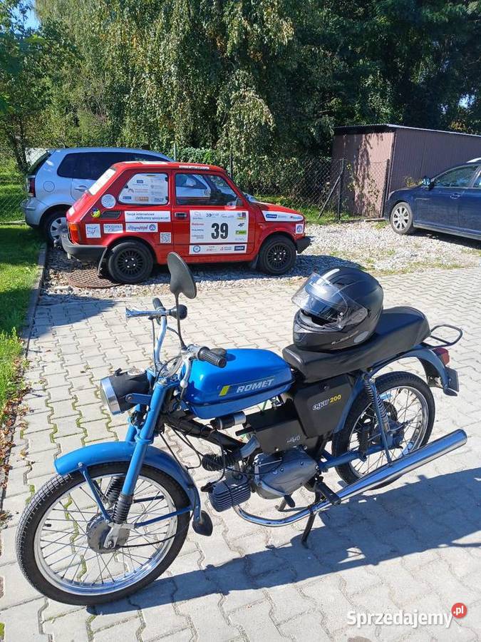 ROMET OGAR 200 manualna Motocykle, skutery, quady Dobczyce
