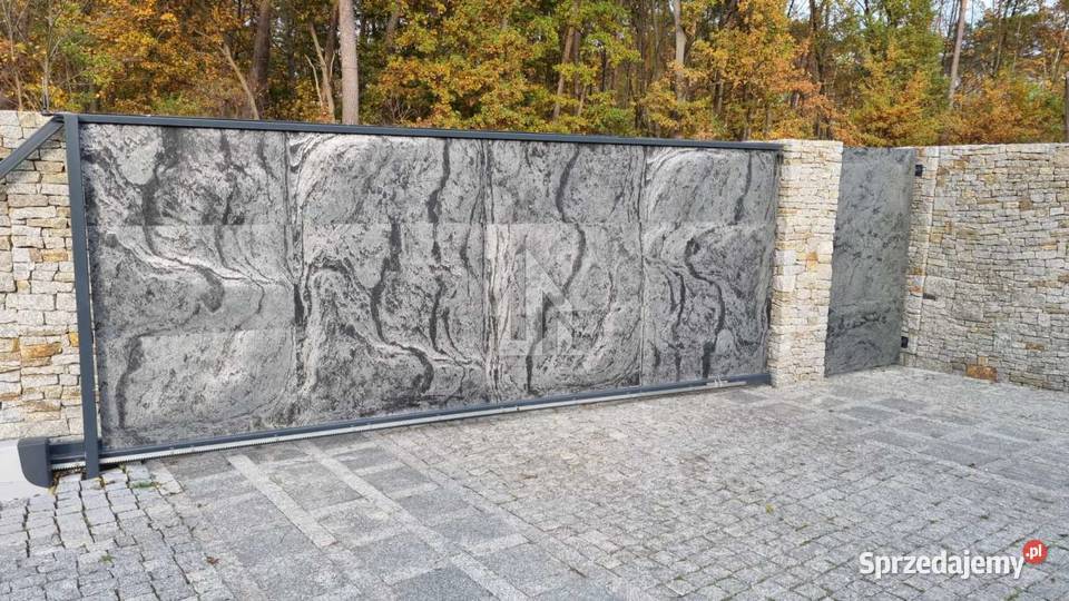 Fornir kamienny Silver Shine Black Line kamienna Wrocław