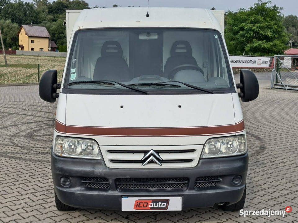 Citroen Jumper sklep food truck witryna pieczywo Citroën Kęty