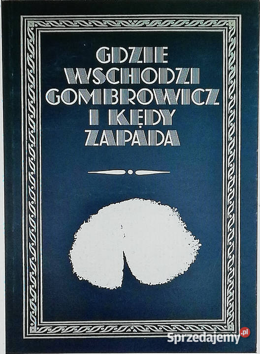 Gdzie wschodzi Gombrowicz i kędy zapada Książki naukowe i popularnonaukowe sprzedam